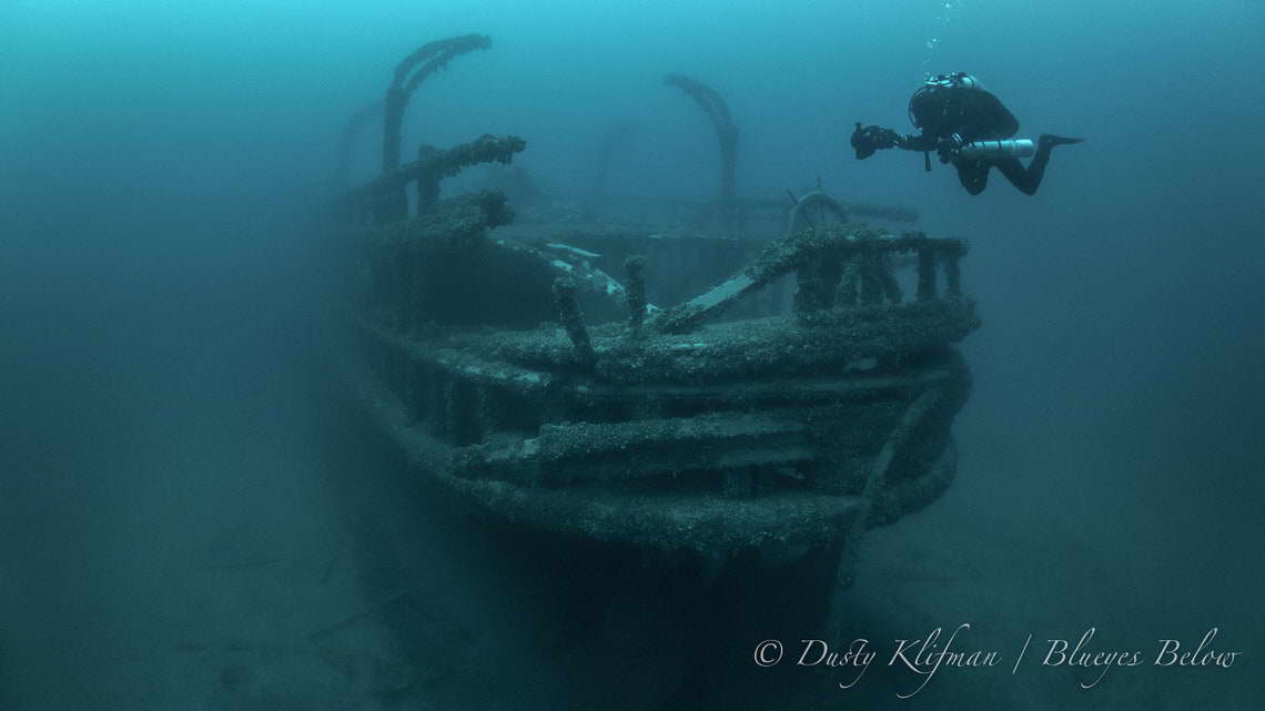 Stern of the Westmoreland Shipwreck